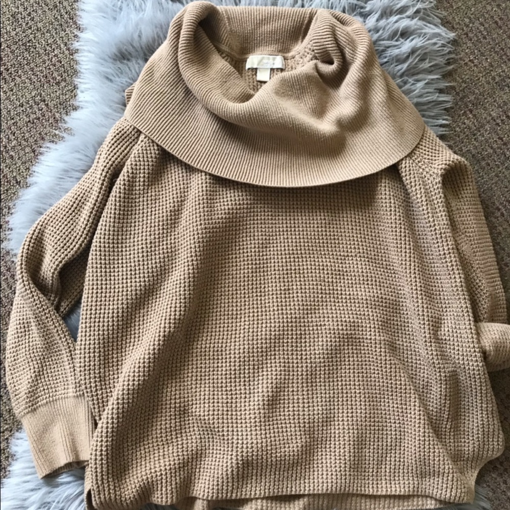 Michael Kors Tan Turtleneck